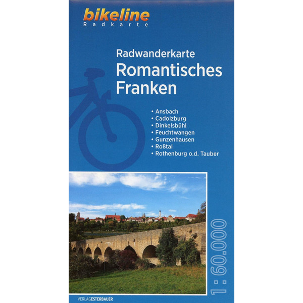 BIKELINE RK ROMANTISCHES FRANKEN - Fahrradkarte