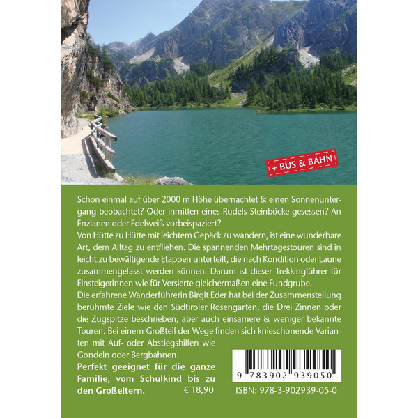TREKKING FÜR ALLE IN BAYERN, ÖSTERREICH UND SÜDTIROL - Reiseführer Ansicht 2