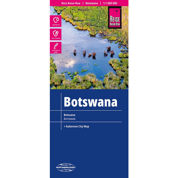 RKH WMP BOTSWANA (1:1.000.000) - Straßenkarte