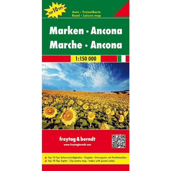 F&B MARKEN - ANCONA 1 : 150 000 - Straßenkarte