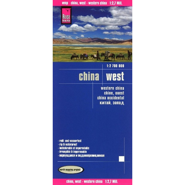 RKH WMP CHINA, WEST - Straßenkarte