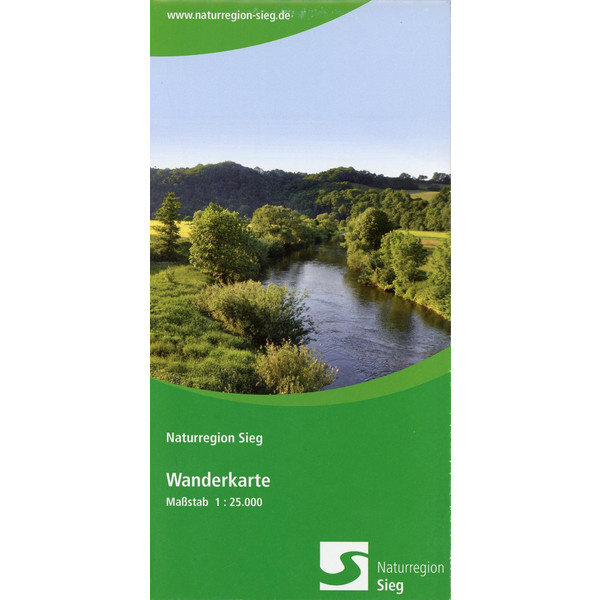 NATURREGION SIEG WANDERKARTE - Wanderkarte