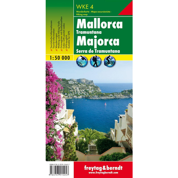 F+B MALLORCA - TRAMUNTANA - Wanderkarte