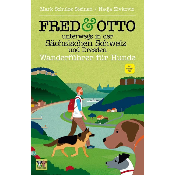 FRED & OTTO UNTERWEGS IN DER SÄCHSISCHEN - Wanderführer Ansicht 1