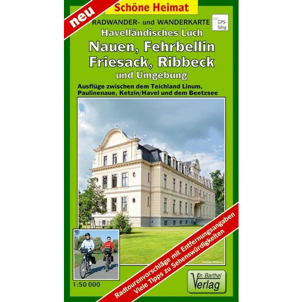 HAVELLÄNDISCHES LUCH, NAUEN, FEHRBELLIN - Wanderkarte