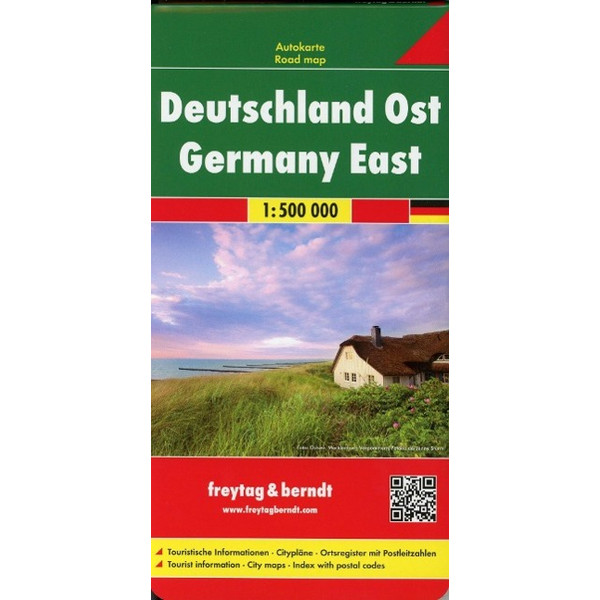 F+B DEUTSCHLAND OST 1:500.000 AUTOKARTE - Straßenkarte