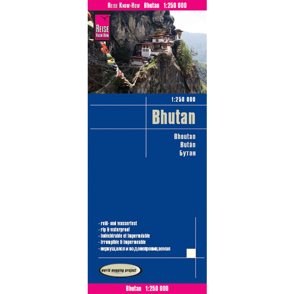 RKH WMP BHUTAN 1 : 250.000 - Straßenkarte Ansicht 1