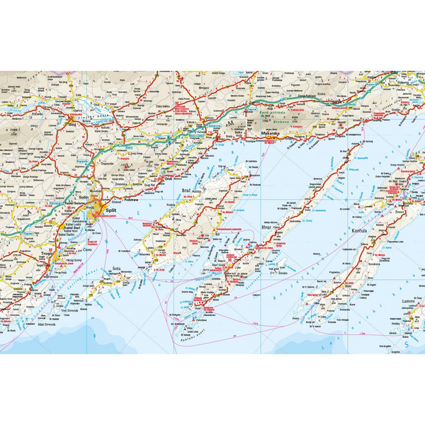 RKH WMP KROATIEN 1 : 300.000 / 700.000 - Straßenkarte Ansicht 3