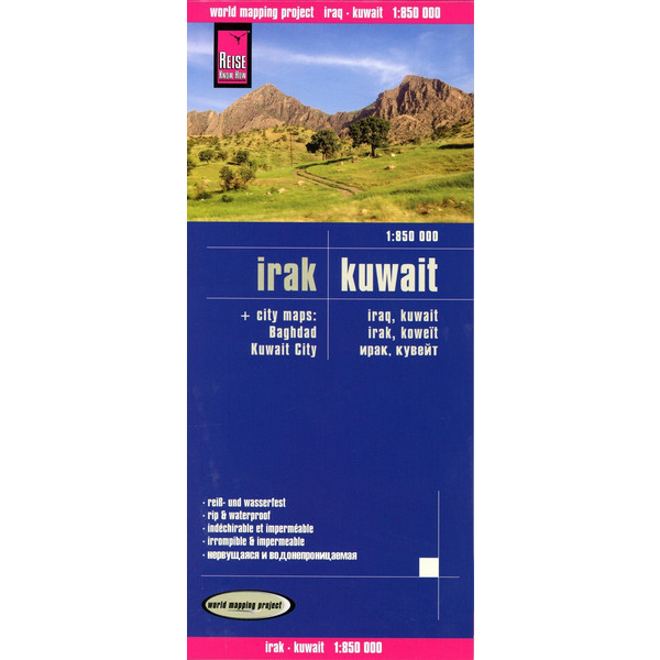 RKH WMP IRAK, KUWAIT 1:850.000 - Straßenkarte