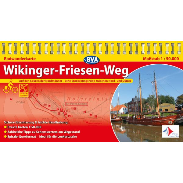 RADWANDERKARTE WIKINGER-FRIESEN-WEG - Radwanderführer