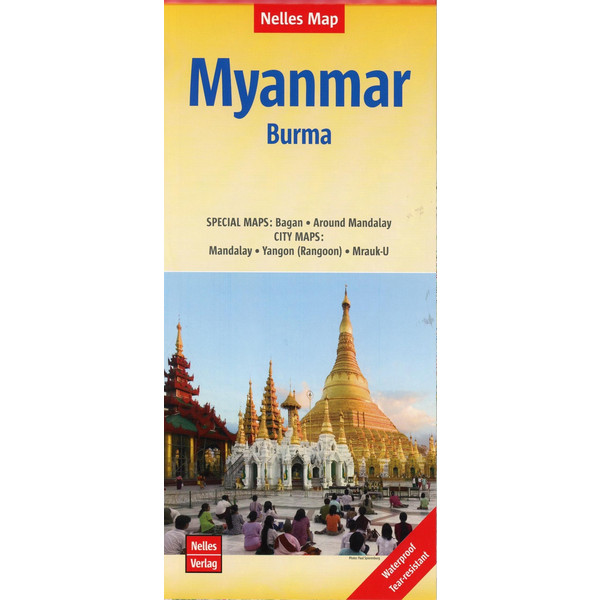 NELLES MAPS MYANMAR - Wanderkarte
