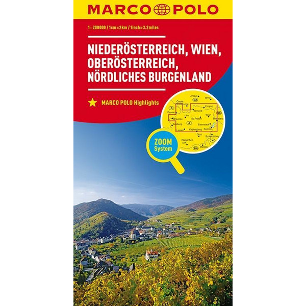 MARCO POLO REGIONALKARTE ÖSTERREICH BLAT - Straßenkarte