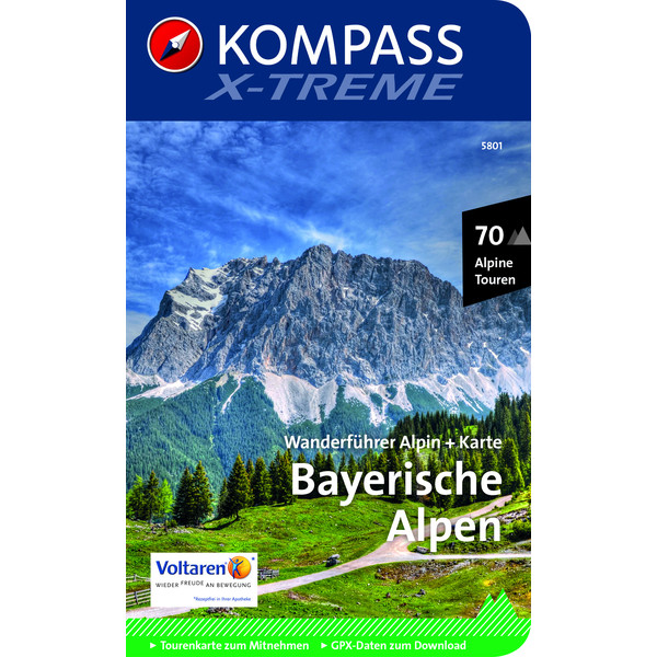 KOMPASS WANDERFÜHRER BAYERISCHE ALPEN - Wanderführer
