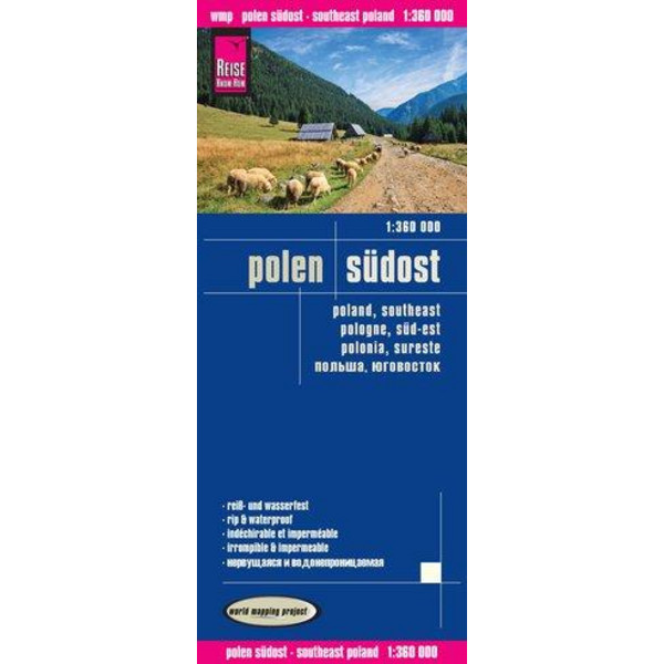 RKH WMP POLEN, SÜDOST 1:360.000 - Straßenkarte Ansicht 1