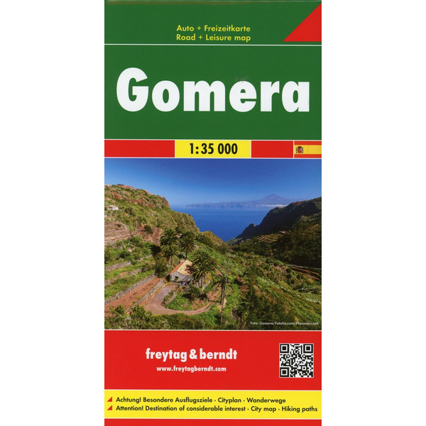 F+B GOMERA 1:35.000 - Straßenkarte Ansicht 1