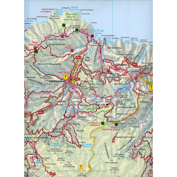 F+B GOMERA 1:35.000 - Straßenkarte Ansicht 3