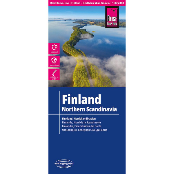 RKH WMP FINNLAND UND NORDSKANDINAVIEN - Straßenkarte