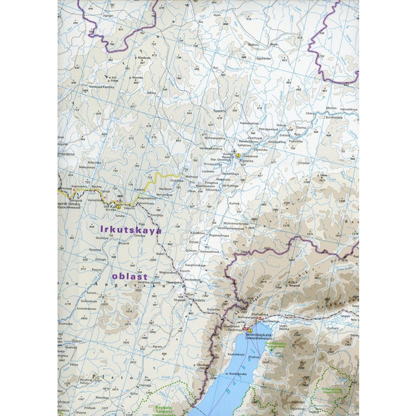RKH WMP RUSSLAND - BAIKALSEE BIS WLADIWO - Straßenkarte Ansicht 3