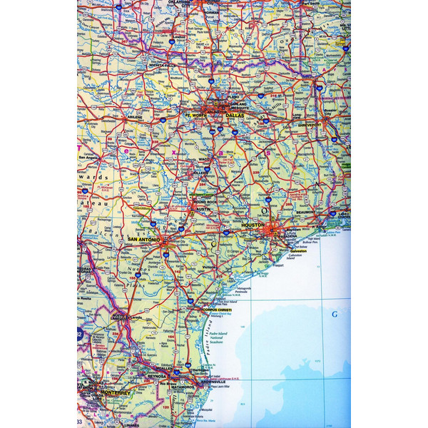 MARCO POLO KONTINENTALKARTE USA 1:4 000 000 - Straßenkarte Ansicht 2