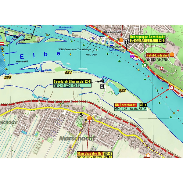 TOURENATLAS TA8 WASSERWANDERN 08 MAGDEBURG-HAMBURG - Reiseführer Ansicht 4