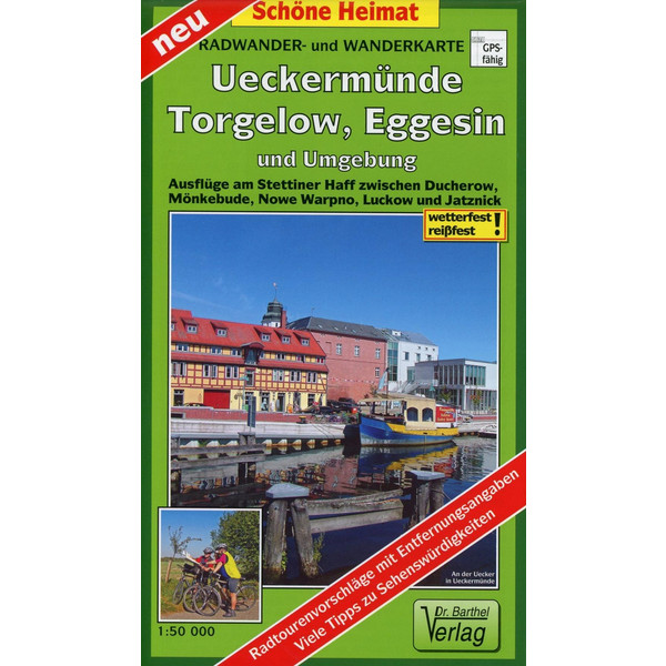 RADWANDER- UND WANDERKARTE UECKERMÜNDE - Wanderkarte