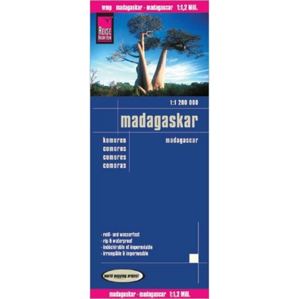 RKH WMP MADAGASKAR 1:1.200.000 - Straßenkarte Ansicht 1