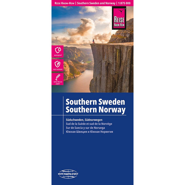 RKH WMP SÜDSCHWEDEN, SÜDNORWEGEN - Straßenkarte