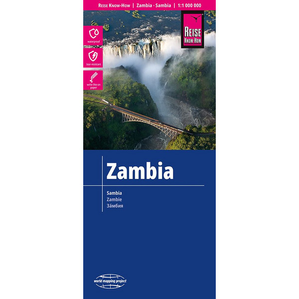 RKH WMP SAMBIA 1:1.000.000 - Straßenkarte Ansicht 1