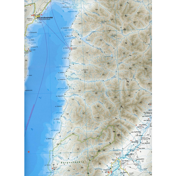 RKH WMP BAIKALSEE 1:550.000 - Straßenkarte Ansicht 2