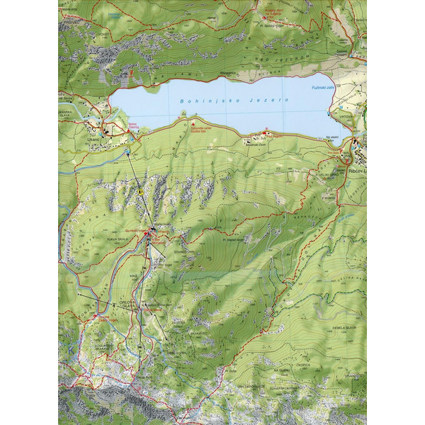 TABACCO #066 TOLMIN-BOHINJSKE 1:25.000 - Wanderkarte Ansicht 2