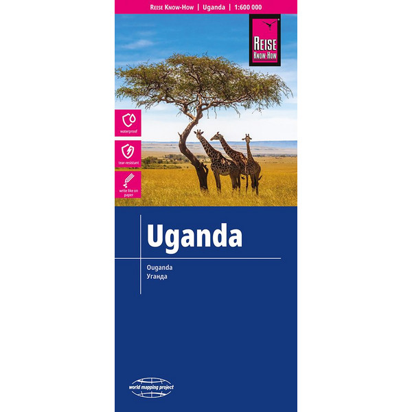 RKH WMP UGANDA 1:600.000 - Straßenkarte