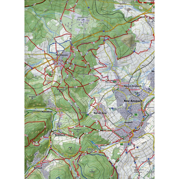 HOCHTAUNUS 1:25.000, BLATT 47-557 - Wanderkarte Ansicht 3