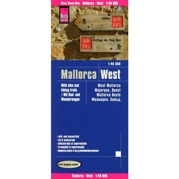RKH WMP MALLORCA WEST 1:40.000 - Straßenkarte