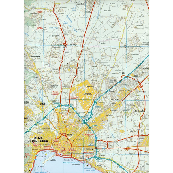 RKH WMP MALLORCA WEST 1:40.000 - Straßenkarte Ansicht 3
