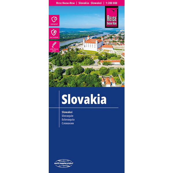 RKH WMP SLOWAKEI 1:280.000 - Straßenkarte