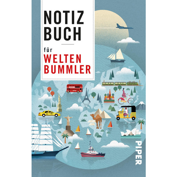 FÜR WELTENBUMMLER - Notizbuch