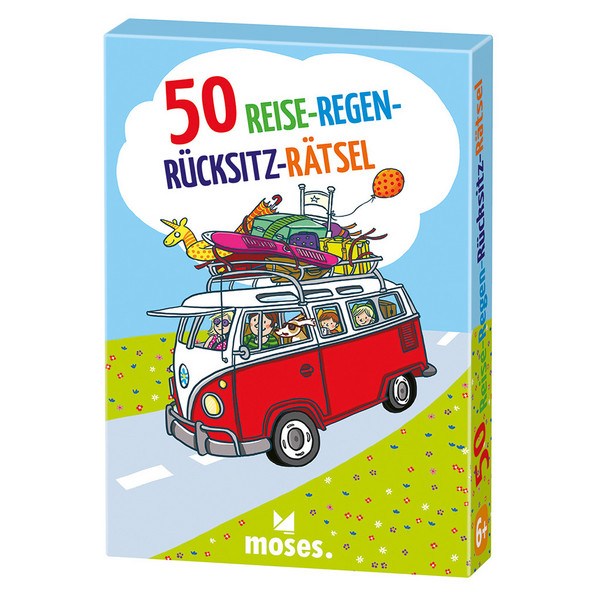 Verlag 50 REISE-REGEN-RÜCKSITZ-RÄTSEL - Reisespiel