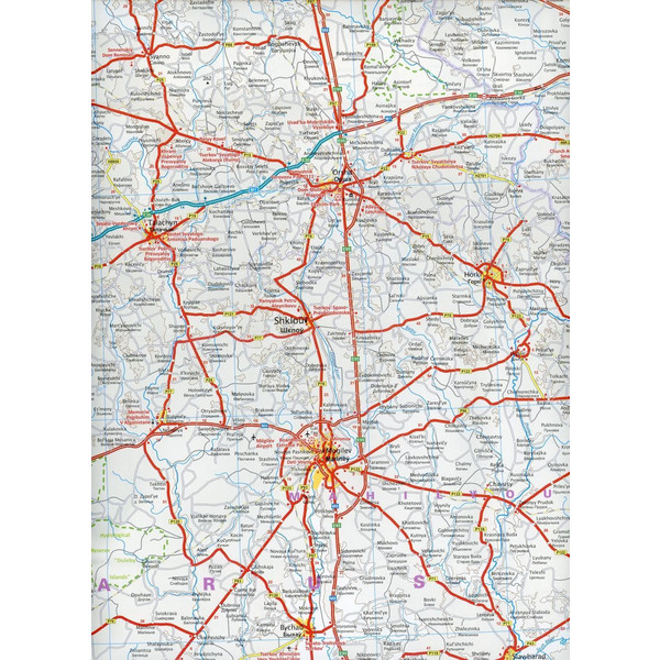 RKH WMP WEIßRUSSLAND 1:550.000 - Straßenkarte Ansicht 3