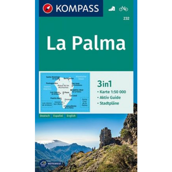 KOKA 232 LA PALMA - Wanderkarte Ansicht 1
