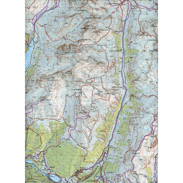 DAV ALPENVEREINSKARTE 26 SILVRETTAGRUPPE - Wanderkarte Ansicht 3