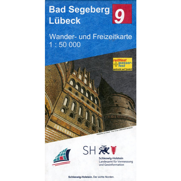 BAD SEGEBERG - LÜBECK 1 : 50 000 - Wanderkarte