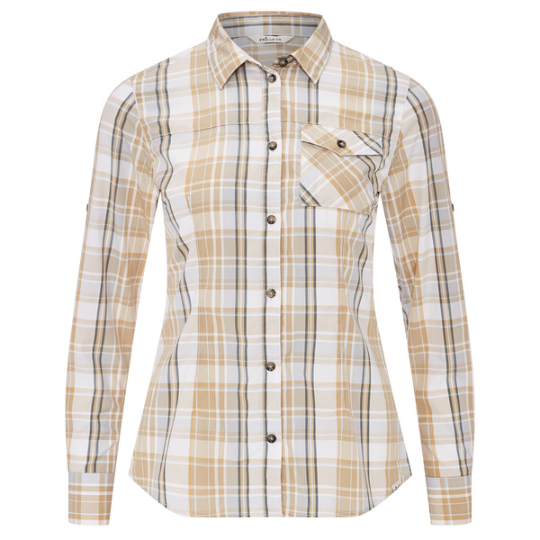 AWARUA L/S SHIRT Damen - Outdoor Bluse-PEYOTE