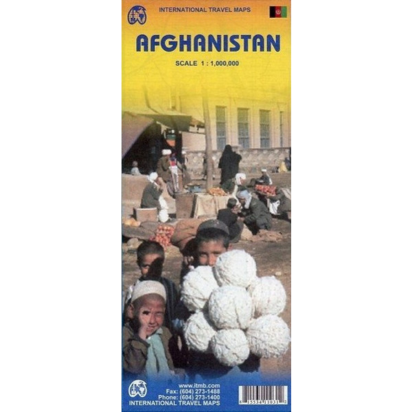 ITM AFGHANISTAN - Straßenkarte