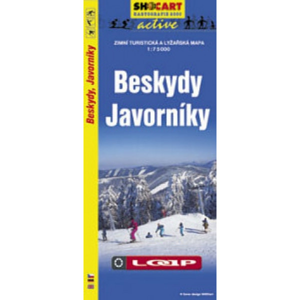 BESKIDEN - JAVORNÍK 1:7 - Winterwanderkarte