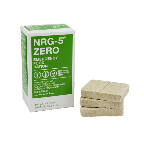 NRG-5 ZERO Emergency Food Ration-gluten free - Outdoor Essen Ansicht 1