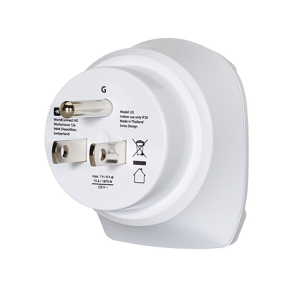 Skross EUROPE TO US - Reisestecker Ansicht 2