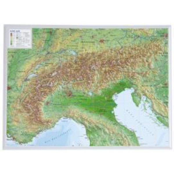 ALPEN KLEIN 1 : 2 400 000 - Poster Ansicht 1