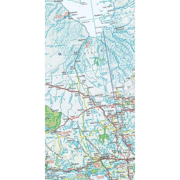 KANADA 1 : 4 000 000 - Straßenkarte Ansicht 2
