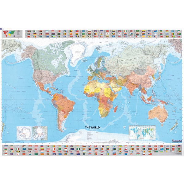 WELT. PLANO. 1 : 28 500 000 - Weltkarte