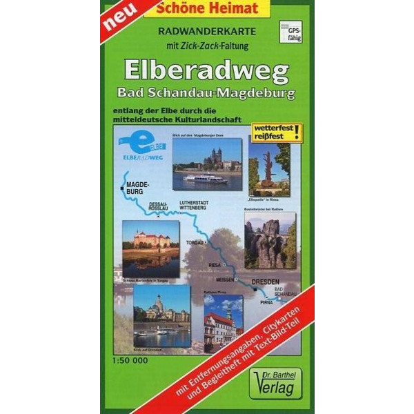 ELBE-RADWANDERWEG - Fahrradkarte